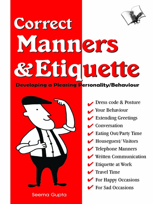 Title details for Correct Manners & Etiquette by Seema Gupta - Wait list